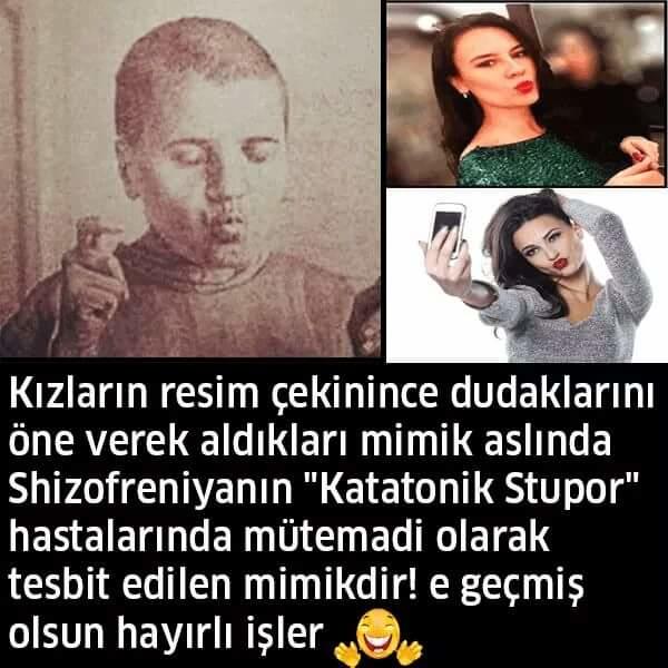 Dudak büzerek resim çeken kızların amacı ne?