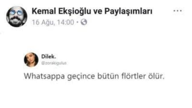 Whatsapp'a geçmek flörtlüğü etkiler mi?