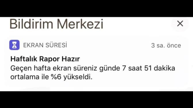Günde 8 saat telefon kullanıyormuşum nasıl azaltırım?