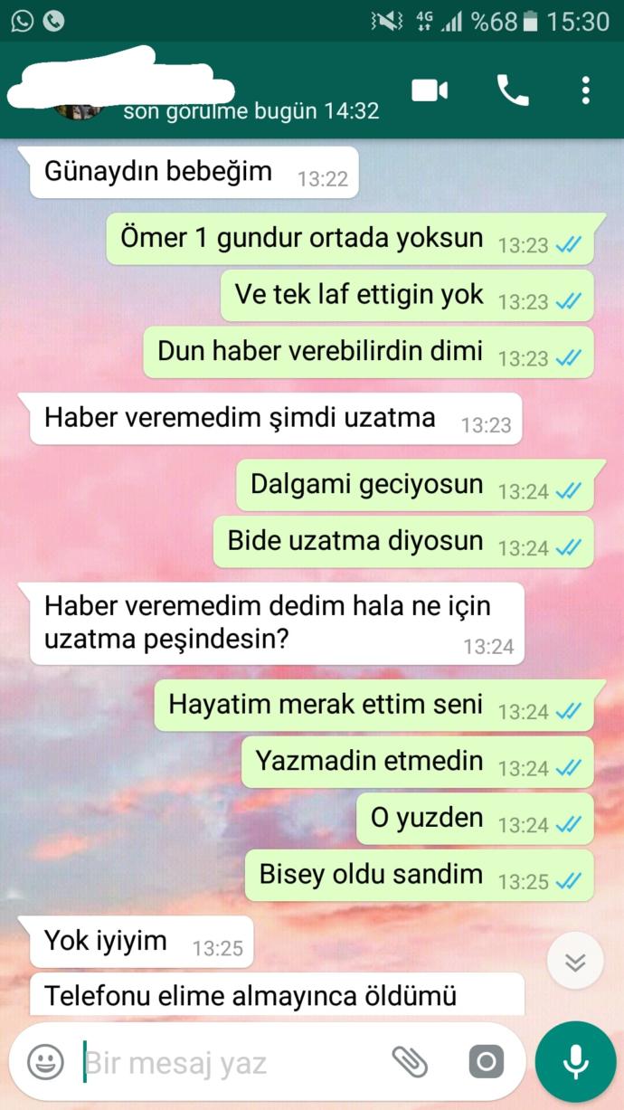 Sevgilimle kavgam RESIMLI hangimiz hakliyiz?