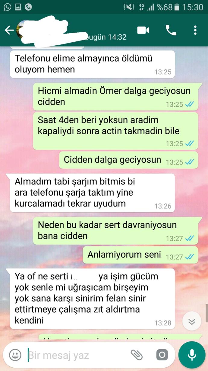 Sevgilimle kavgam RESIMLI hangimiz hakliyiz?