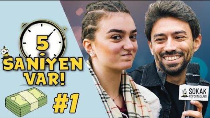 5 saniyede 3 şey söyleyebilir misin?