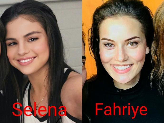 Selena Gomez mi yoksa Fahriye Evcen mi daha güzel?