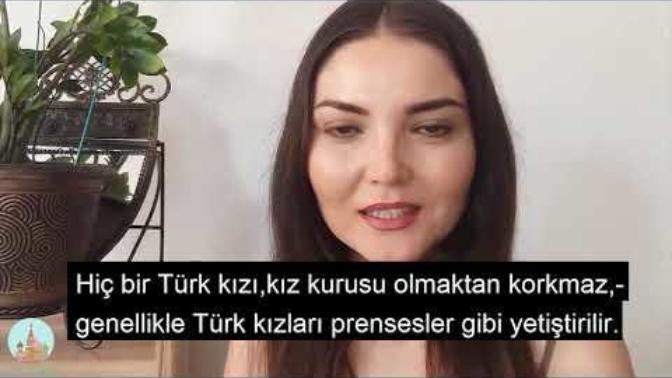 Rus kadınının gözünden Türk kadınları? Videodaki en çok beğendiğim söz: '' Türk kızları ne zaman susacağını bilmiyor '' ?