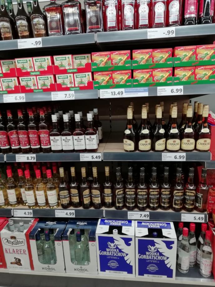 Almanya' da market fiyatları: içkiler, çikolatalar, aburcubur, şampuan?