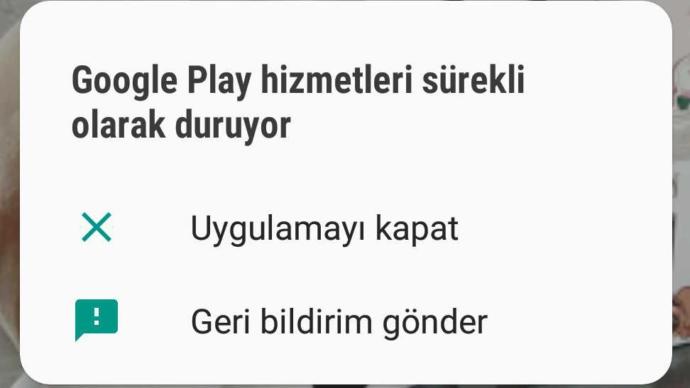 Sürekli bu şekilde hata veriyor, ne yapmalıyım?