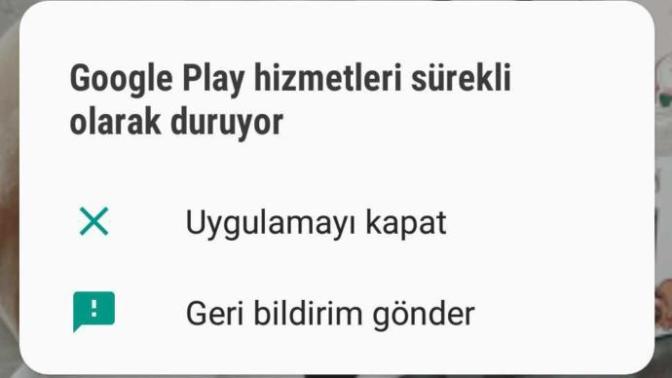 Sürekli bu şekilde hata veriyor, ne yapmalıyım?