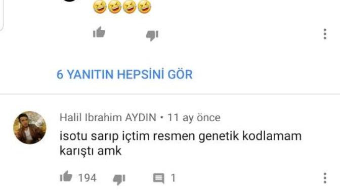 Youtube'daki dinlediğiniz müziklere yapılan yorumları okuyor musunuz?