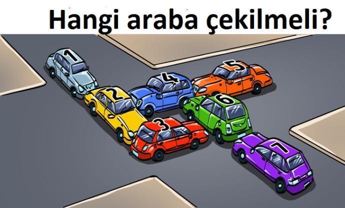 Trafiğin açılması için hangi araç çekilmeli?