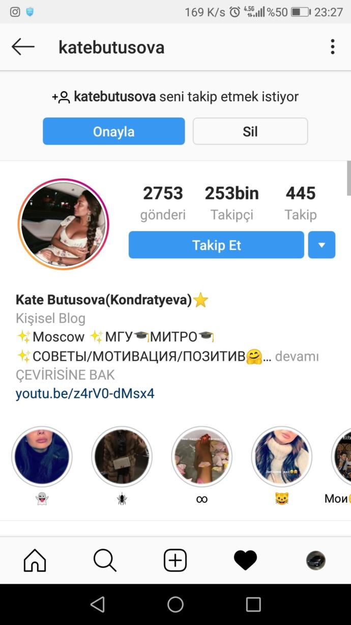 İnstagramım gizli olmasına rağmen cıplak kadınlardan kalp ya da hi mesajları geliyor devamlı neden?