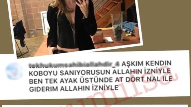 Yasemin Kay Allen kötü yorum yapan takipçisine küfür etti sizce haklı mı haksız mı?