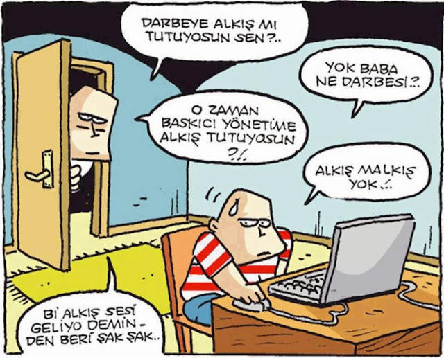 Gece gelen şak şak sesi?