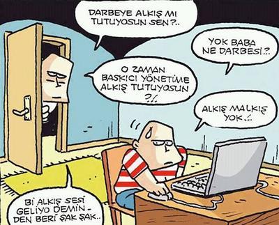 Gece gelen şak şak sesi?