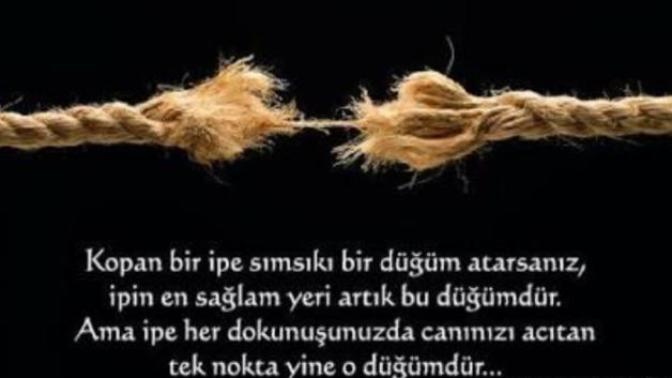 Olmayacağını bile bile zorlar mısınız yoksa inceldiği yerden kopsun mu dersiniz?