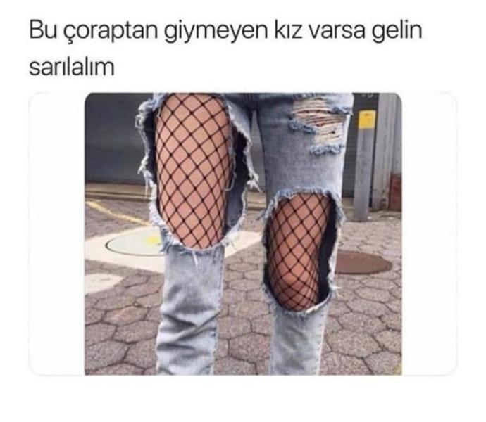 Fileli çorap giyenler burada mı?