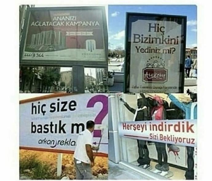 En komik reklam ve ilanlar sizce hangisi?
