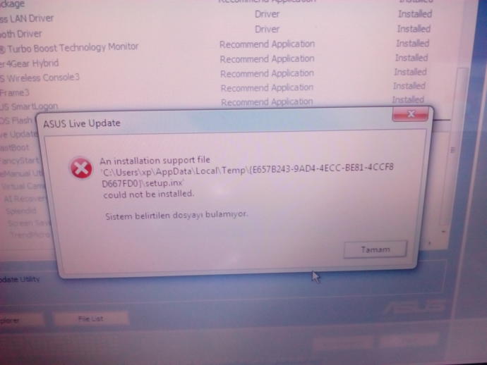 Pc mavi ekran hatası verdi birden, ilk defa oluyor bu yardım?