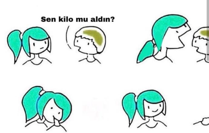 Sen kilo mu aldın diyen birine ne cevap verirsiniz?
