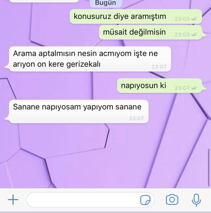 Sizce ne yazmalıyım yardım edin?