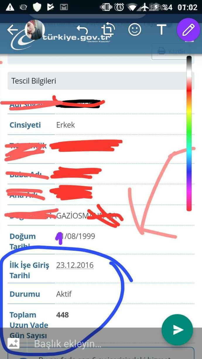 Sigortalımıyım şu an ben anlayamadım? (resim)?