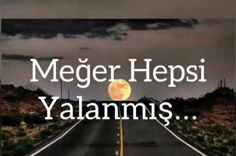 Sevgi yalanmış, aşk yalanmış?