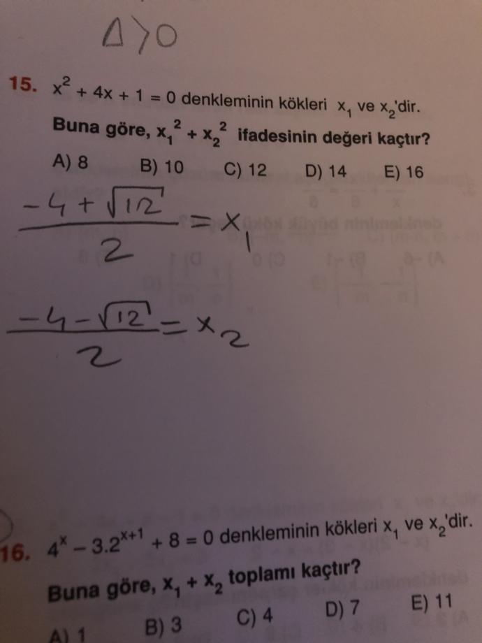 İki rasyonal sayının karesi?