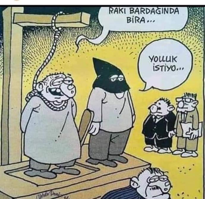 Ölmeden önce son isteğin ne olur?