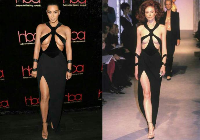 Kim Kardashian 'ın elbisesini beğendiniz mi?