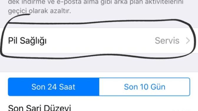 Batarya değişiminden sonra tekrar servis yazması normal mi?