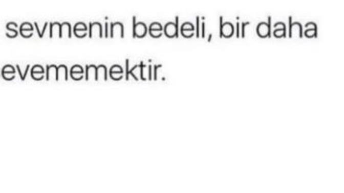 Sence birini çok sevmenin bedeli nedir?