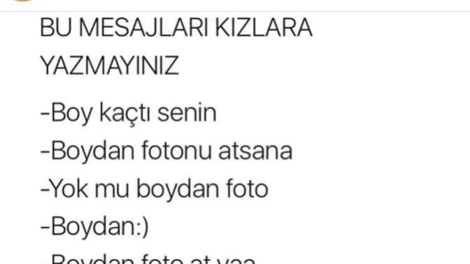 Ne düşünüyorsunuz? bu gibi mesajlar için?