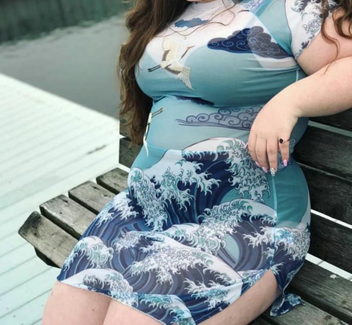 Curvy manken