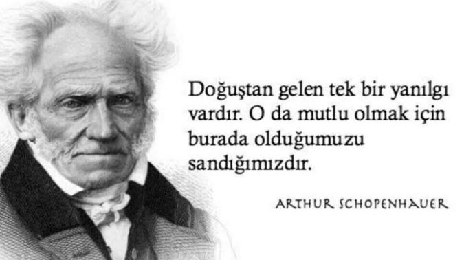 Schopenhauer; "Dikensiz gül yoktur, ama gülsüz pek çok diken vardır." demiş, "size göre" bu ne demek?