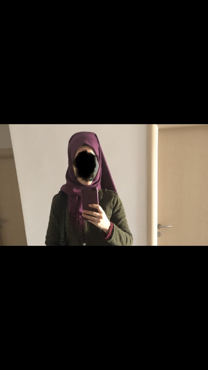 Sizce bu şal bağlama şekli nasıl?