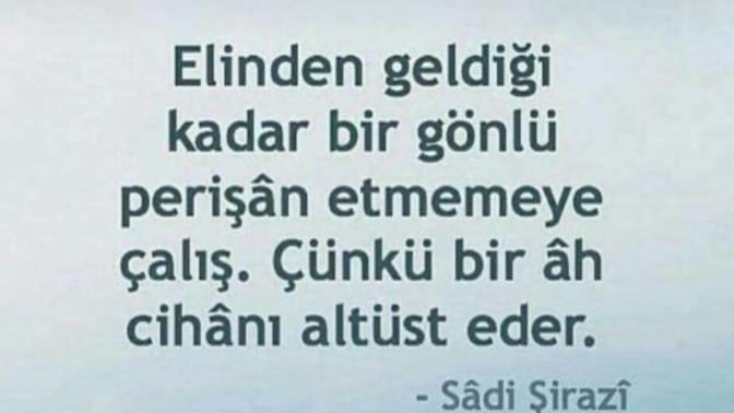 Kimin ahını aldım da başıma bütün bunlar geldi diye sorguladığınız da, hiç birisine kötü bir şey yaşattığınız aklınıza geliyor mu?