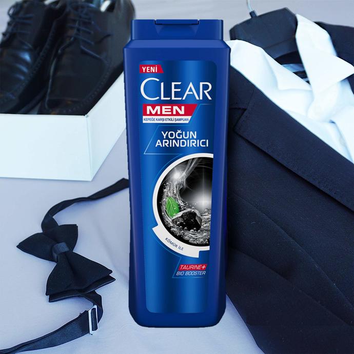Clear Men Yoğun Arındırıcı Şampuan