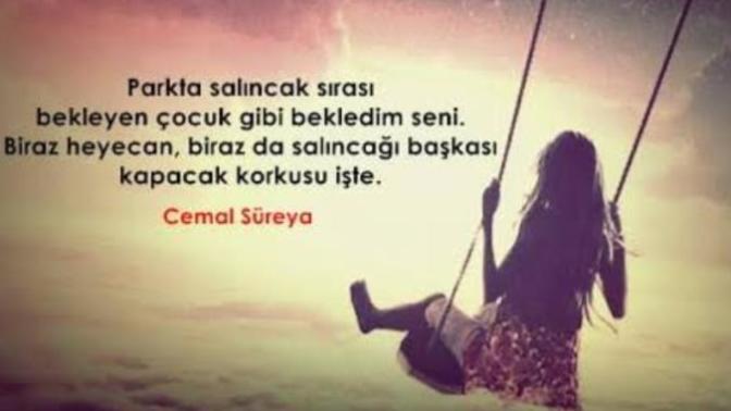 "Gelecekse beklenen, beklemek güzeldir." var mı bir beklediğiniz?