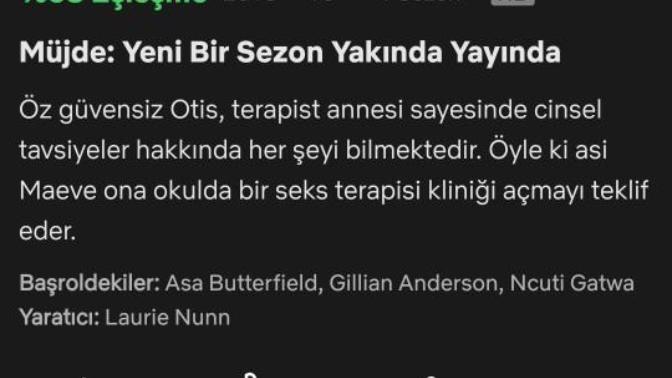 "Sex Education" izleyen var mı?