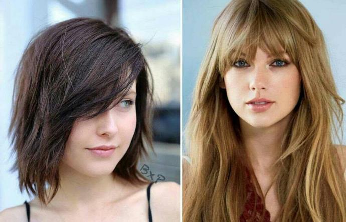 Katlı perçem saç modeli hangi tende çekici durur?