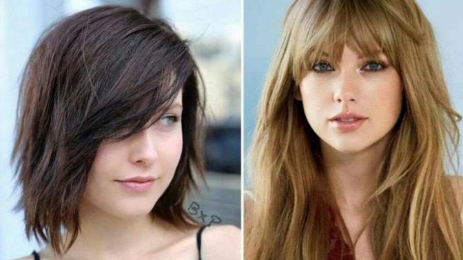 Katlı perçem saç modeli hangi tende çekici durur?