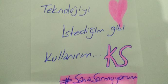 KS’nin güçlü kadınları #SanaSormuyorum diyor! Sen neredesin? 👊🧠