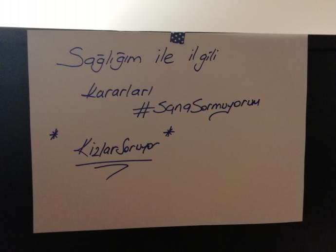 KS’nin güçlü kadınları #SanaSormuyorum diyor! Sen neredesin? 👊🧠