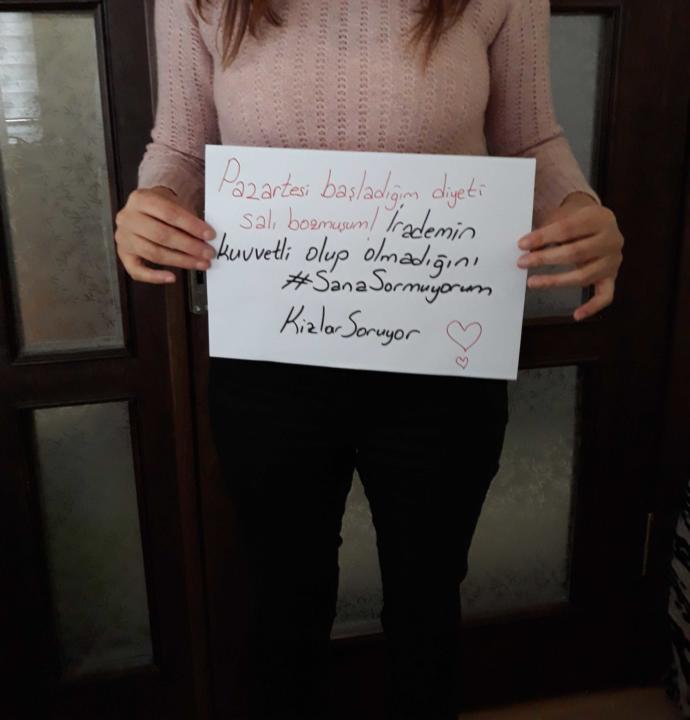 KS’nin güçlü kadınları #SanaSormuyorum diyor! Sen neredesin? 👊🧠