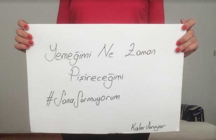KS’nin güçlü kadınları #SanaSormuyorum diyor! Sen neredesin? 👊🧠