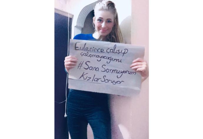 KS’nin güçlü kadınları #SanaSormuyorum diyor! Sen neredesin? 👊🧠