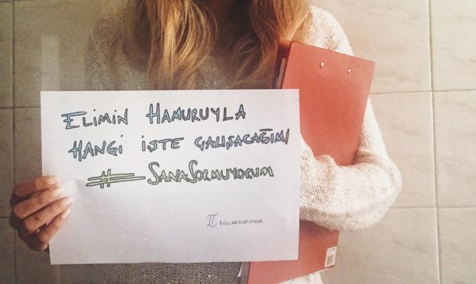 KS’nin güçlü kadınları #SanaSormuyorum diyor! Sen neredesin? 👊🧠