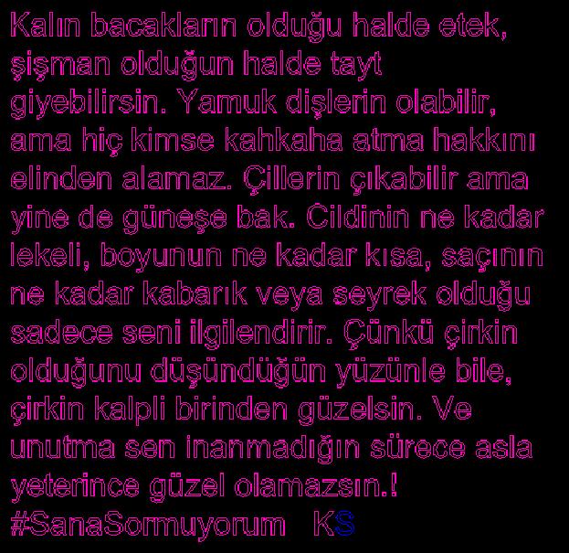 KS’nin güçlü kadınları #SanaSormuyorum diyor! Sen neredesin? 👊🧠