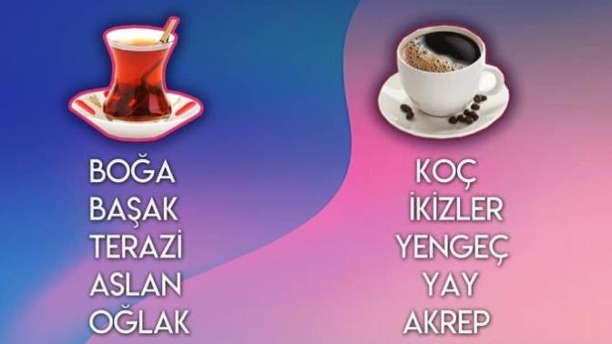 Kahve insanı mısın çay mı? Bakalım astroloji ne diyor?