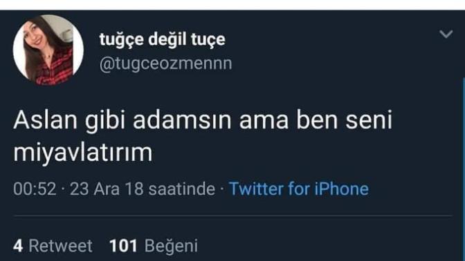 Aslan gibi olan karşı cinsi neyinizle miyavlatırsınız?