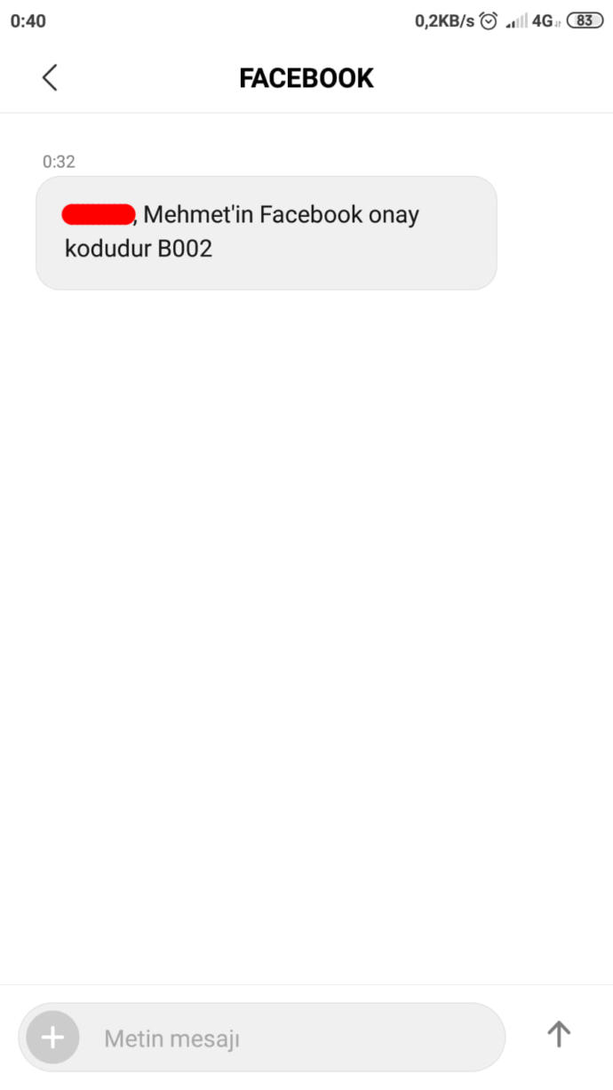 FACEBOOKTAN GELEN ONAY MESAJLARI NEDİR?